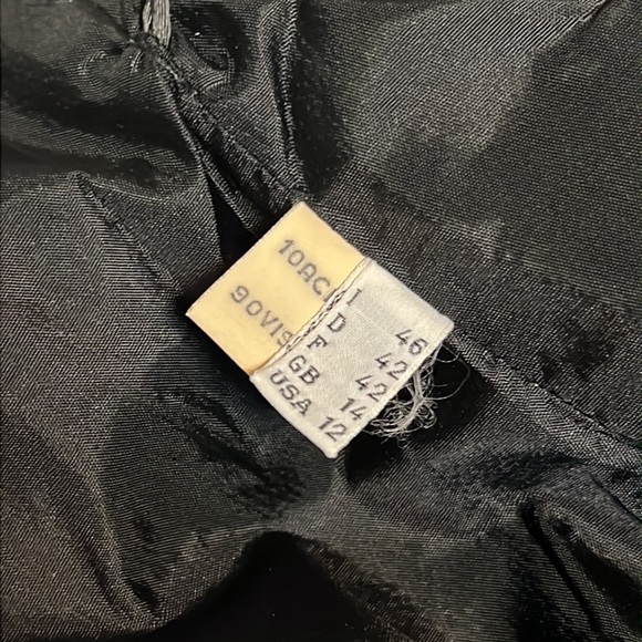 MOSCHINO Vintage 90’s Silver Metallic Lamé Strapless Sweetheart Fitted Dress - Picture 11 of 15